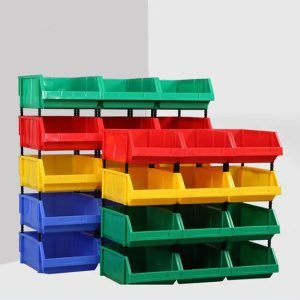 Stackable Plastic Storage Organizer