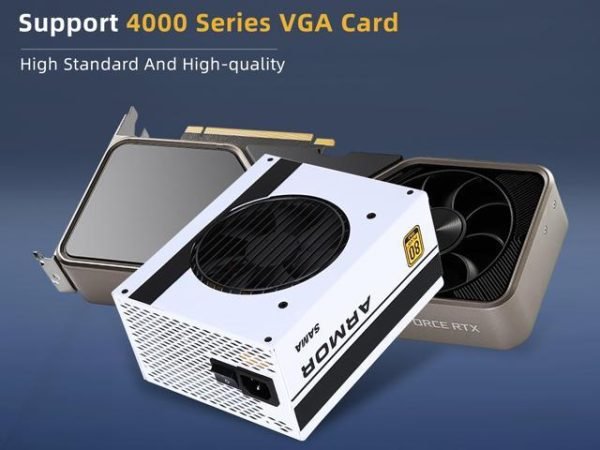 SAMA 750W Power Supply Full Modular 80Plus Gold - PCIe 5.0 & ATX 3.0 - Image 5
