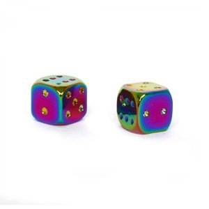 Aluminum Multi Neon Color Design Tire Cap