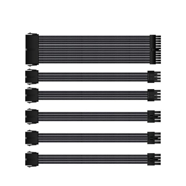 Sama Extension Cable 24Pin/4+4Pin/ 2 x 6+2Pin Black
