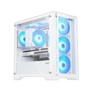 Sama GZS Mini Glass Computer Case MATX