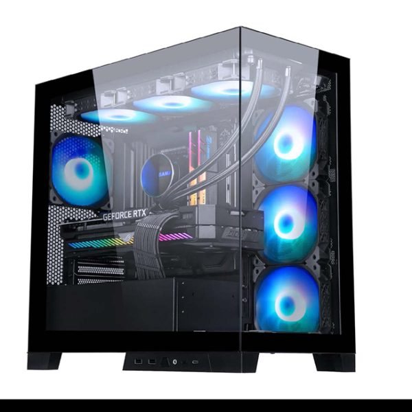 Sama K701 Computer Case with Double side tempered glass