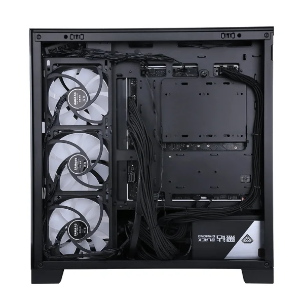 Sama K701 Computer Case with Double side tempered glass - Image 3