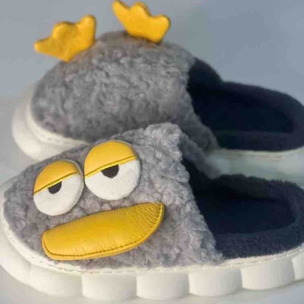 Unisex Indoor Plush Duck Slipper - Image 4