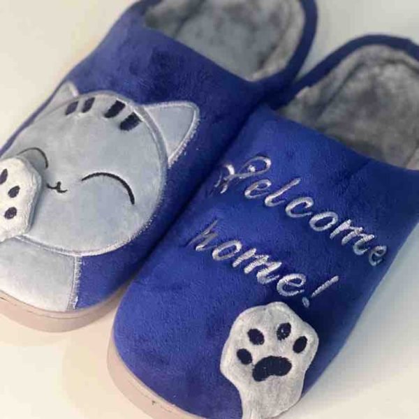Fluffy Cat Slipper for Men and Women