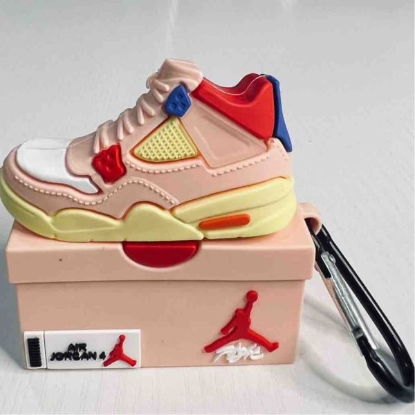Air Jordan 4 Flight silicone case for AIRPODS Gen 1 / 2 / 3 / PRO - Image 3