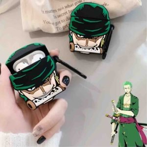 One Piece(Zorro)silicone case for AIRPODS Gen 1 / 2 / 3 / PRO