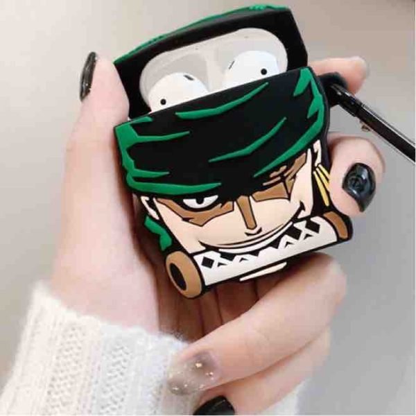 One Piece(Zorro)silicone case for AIRPODS Gen 1 / 2 / 3 / PRO - Image 2