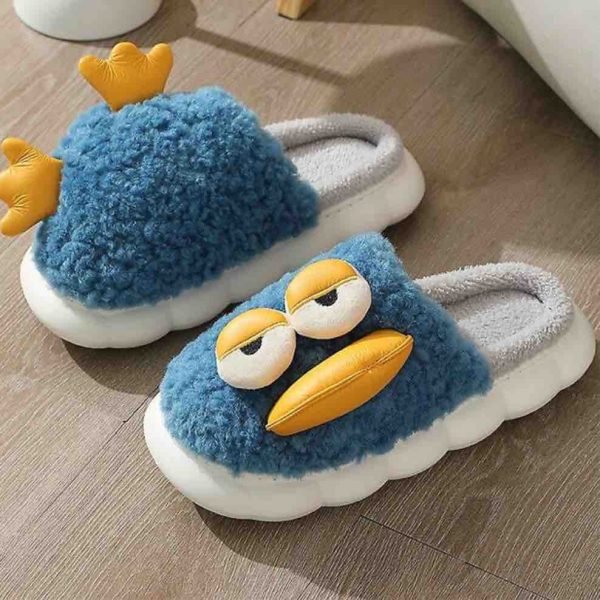 Unisex Indoor Plush Duck Slipper - Image 2