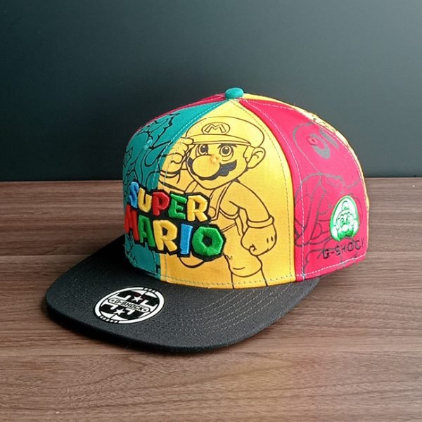 Super Mario High Quality Snapback Cap - Image 2