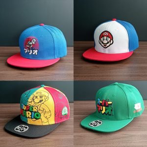 Super Mario High Quality Snapback Cap