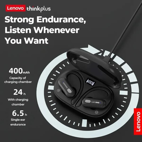 Lenovo XT60 Bluetooth 5.3 Earphone True Wireless Sports Headphones Touch TWS With Mic Noise Reduction Earbuds Waterproof Headset - Image 2