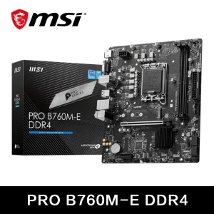 MSI PRO B760M-E DDR4 Motherboard LGA1700