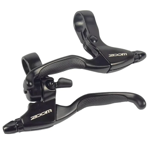 ZOOM Brake Lever Bicycle Handles Mtb Mechanical Disc Brakes For Folding Mountain Bike Lever Handles With Bell Cycling Accesories - Image 4
