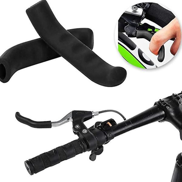1 Pair Bicycle Brake Lever Cover, Silicone Brake Lever Cover, Universal Bicycle Brake Lever Cover For Most Bikes - Image 2