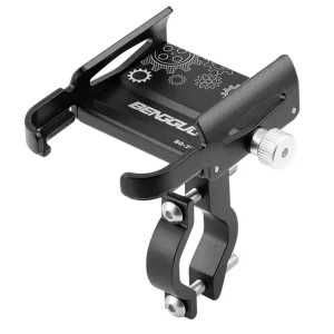 Phone Holder 360° Rotation Aluminum Alloy MTB Bike Phone GPS Bracket Scooter Motorcycle Handlebar