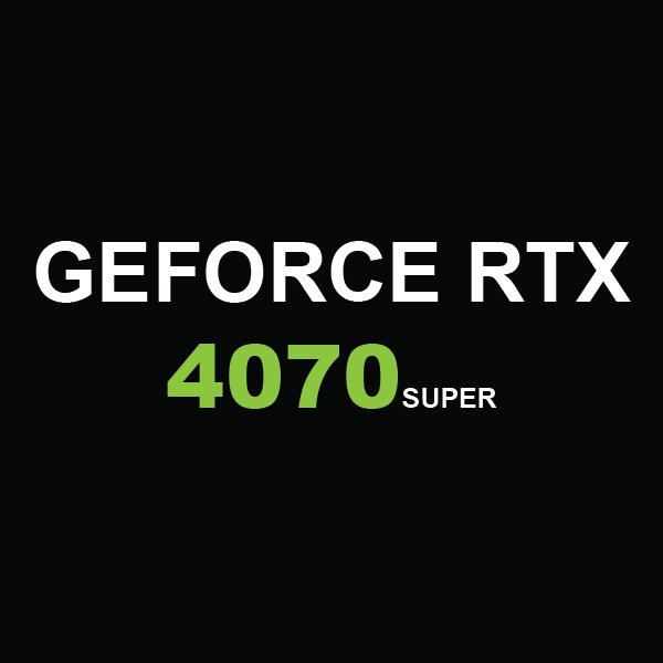 GeForce RTX 4070 SUPER 12G Graphics Card 2xFan