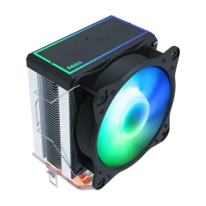 SAMA KA450DW RGB CPU Air Cooler 9cm PWM Fan 4 Copper Heat Pipes For AMD/Intel