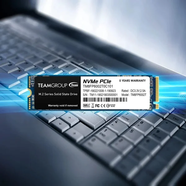 TEAMGROUP 512gb/1TB SLC Cache 3D NAND TLC NVMe 1.3 PCIe Gen3x4 M.2 2280 Internal Solid State Drive SSD - Image 2