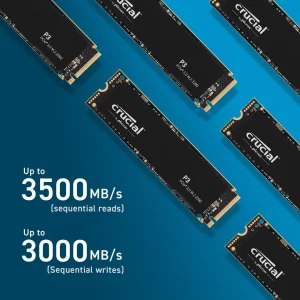 Crucial P3 Plus 500 GB PCIe 4.0 M.2 NVMe SSD