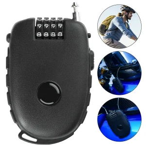 Mini Cable Portable Cycling Cable Lock Anti-Theft