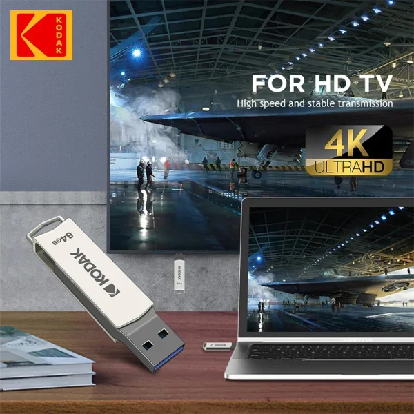 Kodak K273 USB 3.2 Flash Drive OTG 32GB 64GB 128GB Pen drive USB3.2 Gen 1 Type-c - Image 6