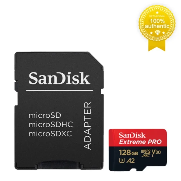 SanDisk Extreme Pro Micro SD Card SDXC UHS-I 256GB 128GB 64GB U3 V30 200MB/s Read - Image 2