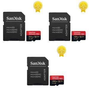 SanDisk Extreme Pro Micro SD Card SDXC UHS-I 256GB 128GB 64GB U3 V30 200MB/s Read