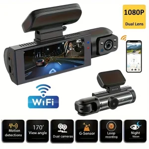 1080P Full HD Dash Cam WiFi Driver Video Recorder Vehicle Camera Black Box Car DVR Auto Dashcam Parking Monitor Night Vision
