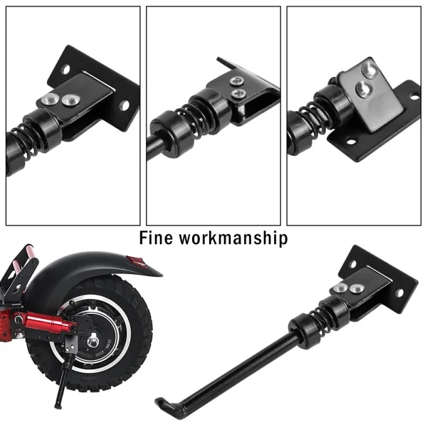 Foot Support For 10/8Inch Electric Scooter Aluminum Alloy Side Foot Parking Rack Extended Parking Bracket Scooter Accessory - Image 2