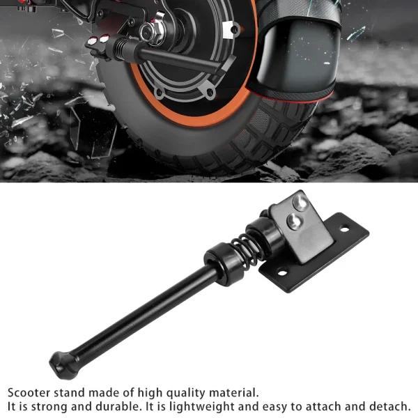 Foot Support For 10/8Inch Electric Scooter Aluminum Alloy Side Foot Parking Rack Extended Parking Bracket Scooter Accessory - Image 4