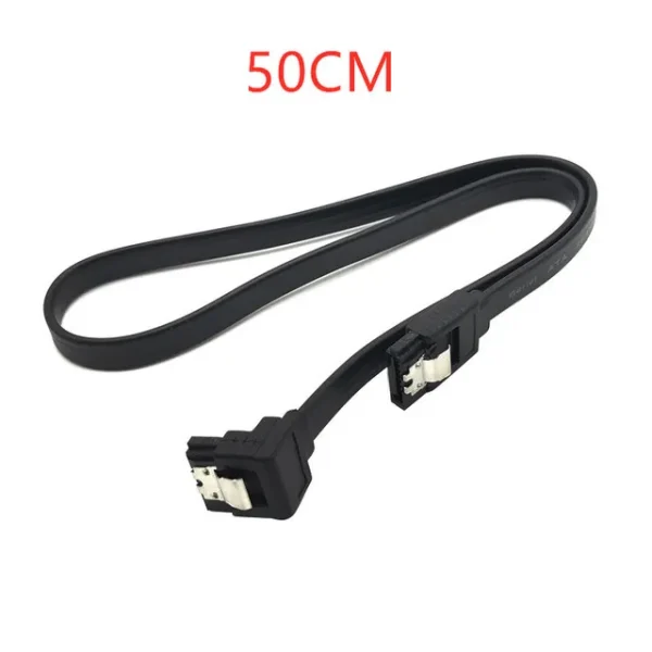 Sata3.0 50cm Solid State Hard Disk Serial Data Cable 6Gb/s Multi-Spec Flexible Sata Hard Disk Fast Transmission Cable - Image 2
