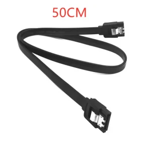 Sata3.0 50cm Solid State Hard Disk Serial Data Cable 6Gb/s Multi-Spec Flexible Sata Hard Disk Fast Transmission Cable