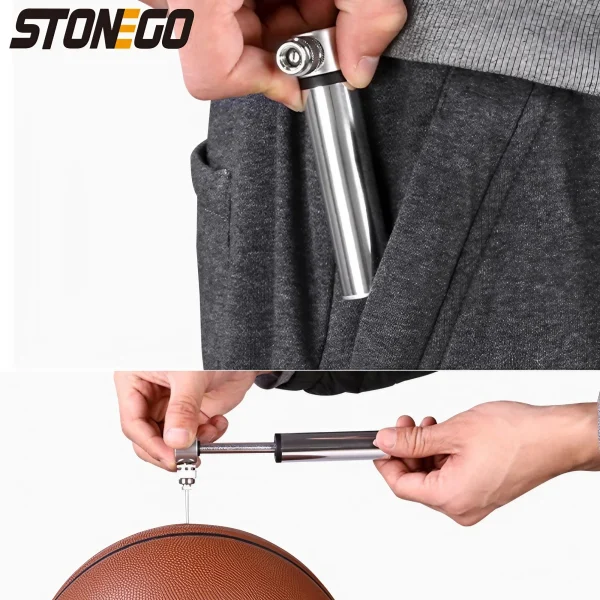 Portable Pocket Bike-Pump 120 PSI High Pressure, Mini Bike Pump - Image 3