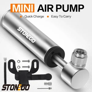 Portable Pocket Bike-Pump 120 PSI High Pressure, Mini Bike Pump