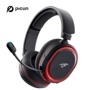 Picun G2 2.4G Wireless Gaming Headset Bluetooth Headphones