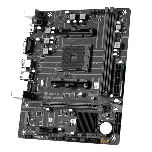 SOYO Motherboard Classic AMD B450M Dual-channel DDR4 Memory AM4 Mainboard M.2 NVME - Image 4