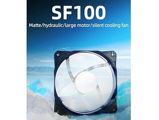 SAMA 3In1 SF100 3Packs Case Fans 120mm Fan - Image 3