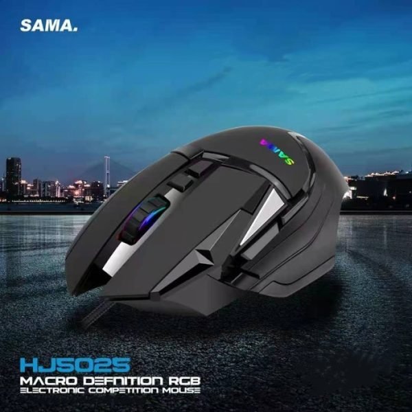 Sama Hj5025 Macro Defnition RGB Mouse - Image 4