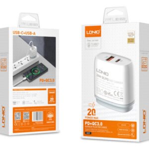 LDNIO 20W PD+QC3.0 Fast Charger C to C