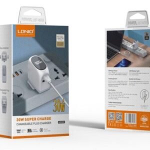 LDNIO 30W LED Display Fast Charger