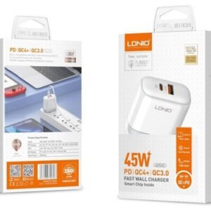 LDNIO 45W Dual USB QC4.0 Super Fast Charger