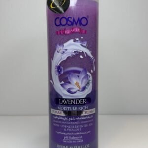 COSMO BEAUTE FOAMING BATH CREAM LAVENDER 1000ML